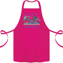 Gardening Funny Gardener Garden Plants Cotton Apron 100% Organic Pink