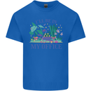 Gardening Funny Gardener Garden Plants Kids T-Shirt Childrens Royal Blue