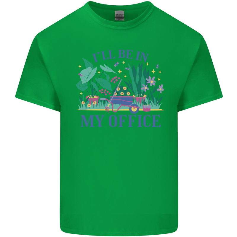 Gardening Funny Gardener Garden Plants Mens Cotton T-Shirt Tee Top Irish Green