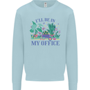 Gardening Funny Gardener Garden Plants Mens Sweatshirt Jumper Light Blue