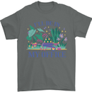 Gardening Funny Gardener Garden Plants Mens T-Shirt 100% Cotton Charcoal