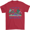 Gardening Funny Gardener Garden Plants Mens T-Shirt 100% Cotton Red