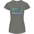 Gardening Funny Gardener Garden Plants Womens Petite Cut T-Shirt Charcoal