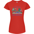 Gardening Funny Gardener Garden Plants Womens Petite Cut T-Shirt Red