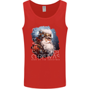 Gear Up Christmas Steampunk Santa Xmas Mens Vest Tank Top Red