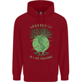 Genealogy Its All Relative Funny DNA Ancestry Childrens Kids Hoodie Red