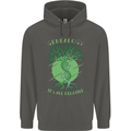 Genealogy Its All Relative Funny DNA Ancestry Childrens Kids Hoodie Storm Grey