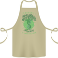 Genealogy Its All Relative Funny DNA Ancestry Cotton Apron 100% Organic Khaki