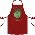 Genealogy Its All Relative Funny DNA Ancestry Cotton Apron 100% Organic Maroon