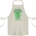 Genealogy Its All Relative Funny DNA Ancestry Cotton Apron 100% Organic Natural