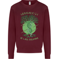 Genealogy Its All Relative Funny DNA Ancestry Kids Sweatshirt Jumper Maroon