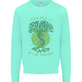 Genealogy Its All Relative Funny DNA Ancestry Kids Sweatshirt Jumper Peppermint