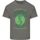Genealogy Its All Relative Funny DNA Ancestry Kids T-Shirt Childrens Charcoal