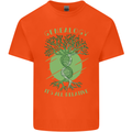 Genealogy Its All Relative Funny DNA Ancestry Kids T-Shirt Childrens Orange
