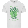 Genealogy Its All Relative Funny DNA Ancestry Kids T-Shirt Childrens White