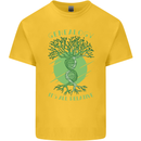 Genealogy Its All Relative Funny DNA Ancestry Kids T-Shirt Childrens Yellow
