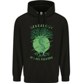 Genealogy Its All Relative Funny DNA Ancestry Mens 80% Cotton Hoodie Black