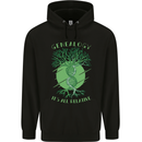 Genealogy Its All Relative Funny DNA Ancestry Mens 80% Cotton Hoodie Black