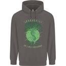 Genealogy Its All Relative Funny DNA Ancestry Mens 80% Cotton Hoodie Charcoal