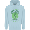 Genealogy Its All Relative Funny DNA Ancestry Mens 80% Cotton Hoodie Light Blue