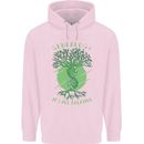 Genealogy Its All Relative Funny DNA Ancestry Mens 80% Cotton Hoodie Light Pink