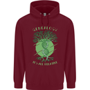 Genealogy Its All Relative Funny DNA Ancestry Mens 80% Cotton Hoodie Maroon