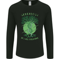 Genealogy Its All Relative Funny DNA Ancestry Mens Long Sleeve T-Shirt Black