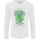 Genealogy Its All Relative Funny DNA Ancestry Mens Long Sleeve T-Shirt White