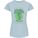 Genealogy Its All Relative Funny DNA Ancestry Womens Petite Cut T-Shirt Light Blue