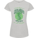 Genealogy Its All Relative Funny DNA Ancestry Womens Petite Cut T-Shirt Sports Grey