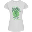 Genealogy Its All Relative Funny DNA Ancestry Womens Petite Cut T-Shirt White