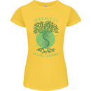 Genealogy Its All Relative Funny DNA Ancestry Womens Petite Cut T-Shirt Yellow