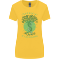 Genealogy Its All Relative Funny DNA Ancestry Womens Wider Cut T-Shirt Yellow