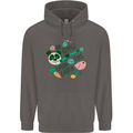 Gentle Recycle Climate Change Environment Mens 80% Cotton Hoodie Charcoal