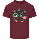 Gentle Recycle Climate Change Environment Mens Cotton T-Shirt Tee Top Maroon
