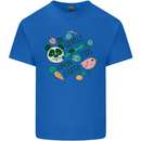 Gentle Recycle Climate Change Environment Mens Cotton T-Shirt Tee Top Royal Blue