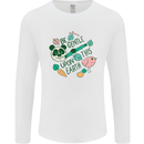 Gentle Recycle Climate Change Environment Mens Long Sleeve T-Shirt White