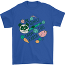 Gentle Recycle Climate Change Environment Mens T-Shirt 100% Cotton Royal Blue