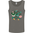 Gentle Recycle Climate Change Environment Mens Vest Tank Top Charcoal
