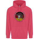German Bodybuilding Flag Gym Training Spartan Childrens Kids Hoodie Heliconia