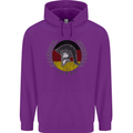 German Bodybuilding Flag Gym Training Spartan Childrens Kids Hoodie Purple