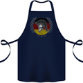 German Bodybuilding Flag Gym Training Spartan Cotton Apron 100% Organic Navy Blue