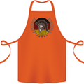German Bodybuilding Flag Gym Training Spartan Cotton Apron 100% Organic Orange