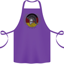 German Bodybuilding Flag Gym Training Spartan Cotton Apron 100% Organic Purple