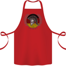 German Bodybuilding Flag Gym Training Spartan Cotton Apron 100% Organic Red