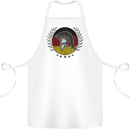 German Bodybuilding Flag Gym Training Spartan Cotton Apron 100% Organic White