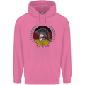 German Bodybuilding Flag Gym Training Spartan Mens 80% Cotton Hoodie Azelea