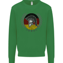 German Bodybuilding Flag Gym Training Spartan Mens Sweatshirt Jumper Irish Green