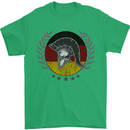 German Bodybuilding Flag Gym Training Spartan Mens T-Shirt 100% Cotton Irish Green