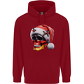 German Christmas Skull Xmas Germany Flag Childrens Kids Hoodie Red